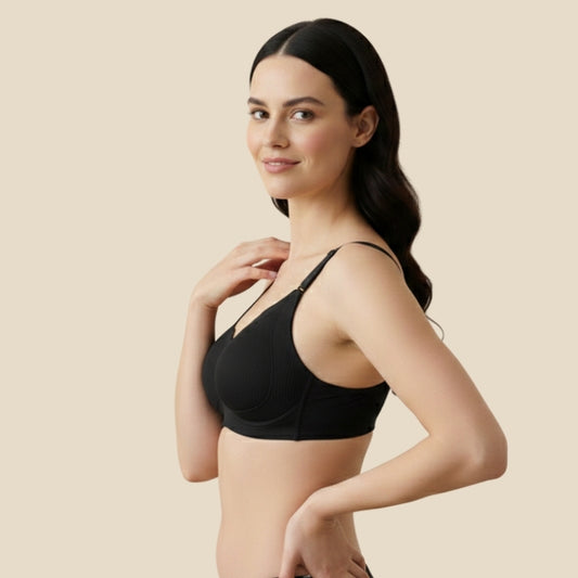 Ribbed Seamless - BLACK