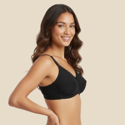 Aria Cotton Stretch Bra – Cotton
