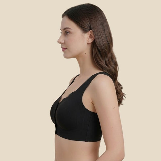 Buttoned Bliss- Black