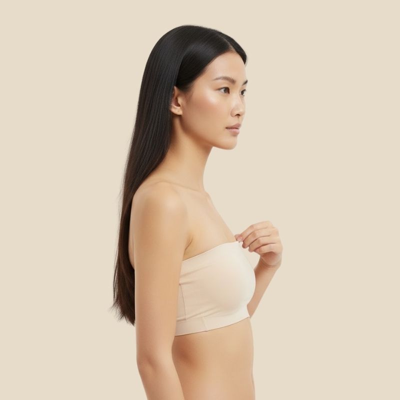 Aura Seamless Tube  (2 in 1 Strapless + Invisible Straps Separate)