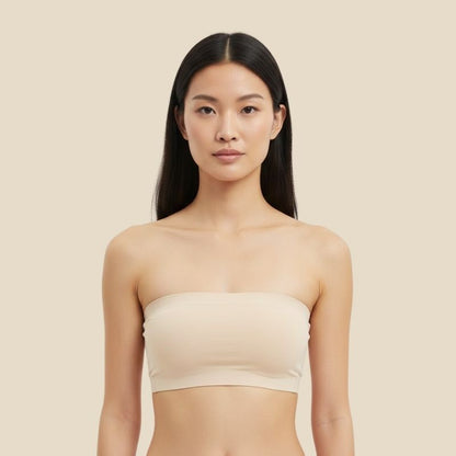 Aura Seamless Tube  (2 in 1 Strapless + Invisible Straps Separate)