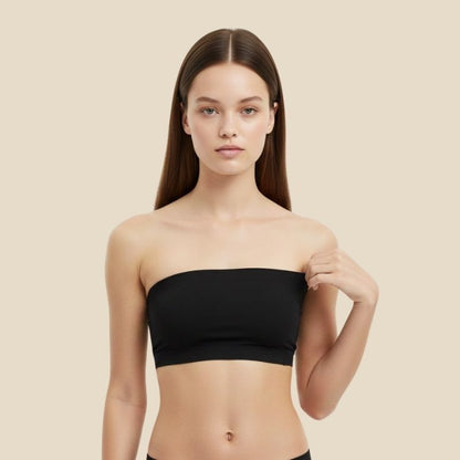 Aura Seamless Tube  (2 in 1 Strapless + Invisible Straps Separate)