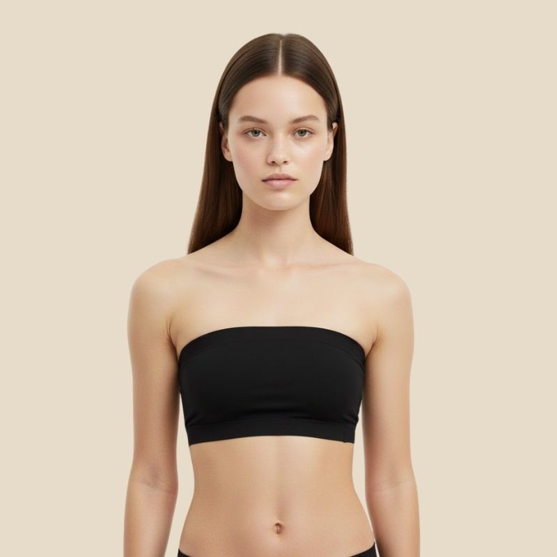 Aura Seamless Tube  (2 in 1 Strapless + Invisible Straps Separate)