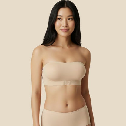 Front Buckle Push-Up  (2 in 1 Strapless + Invisible Straps Separate)