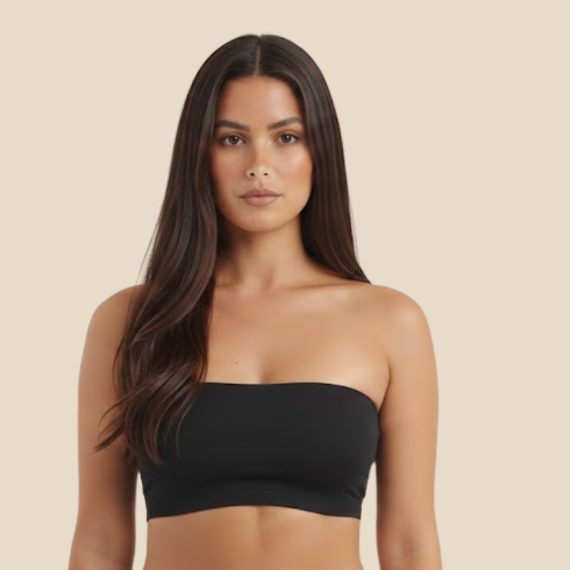 Ice Tube Top  (2 in 1 Strapless + Invisible Straps Separate)