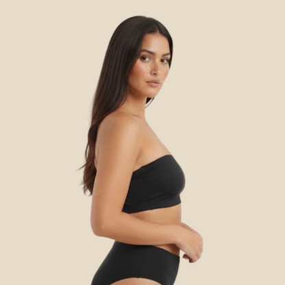 Ice Tube Top  (2 in 1 Strapless + Invisible Straps Separate)