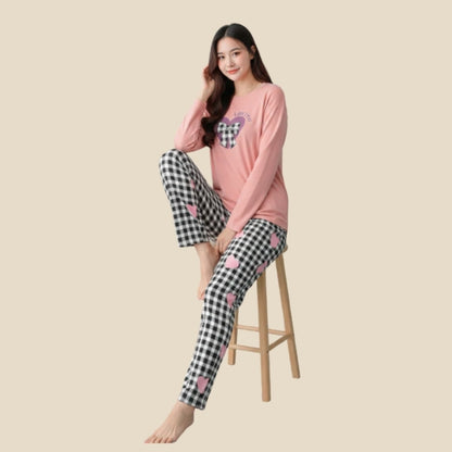 Coral Gingham