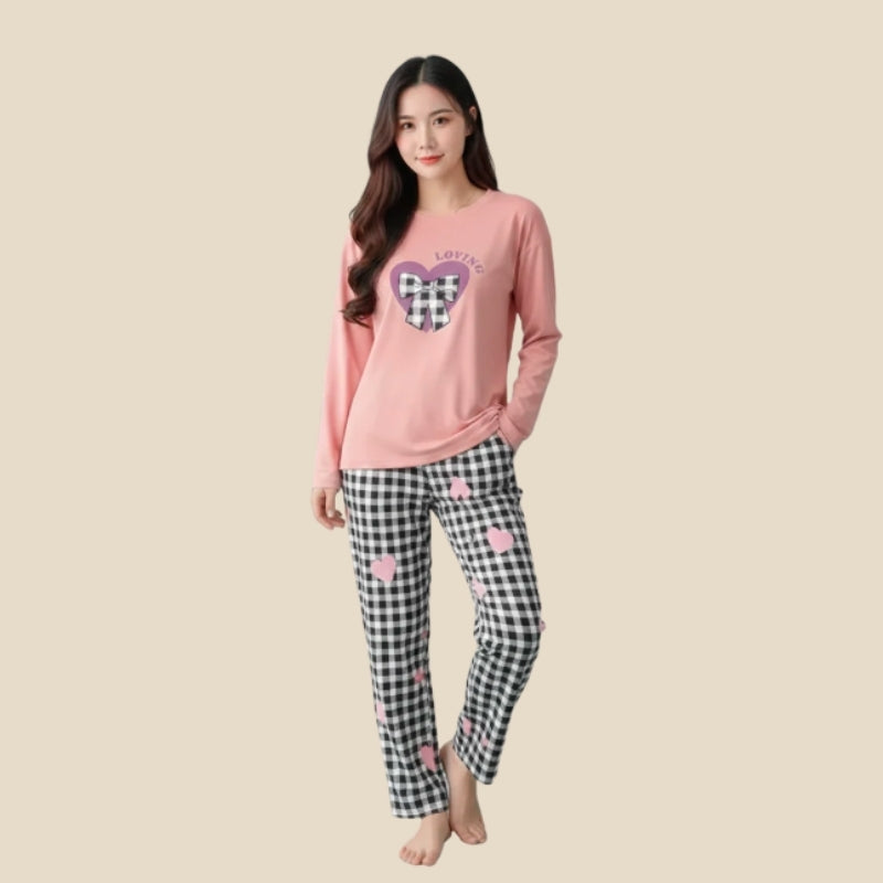 Coral Gingham