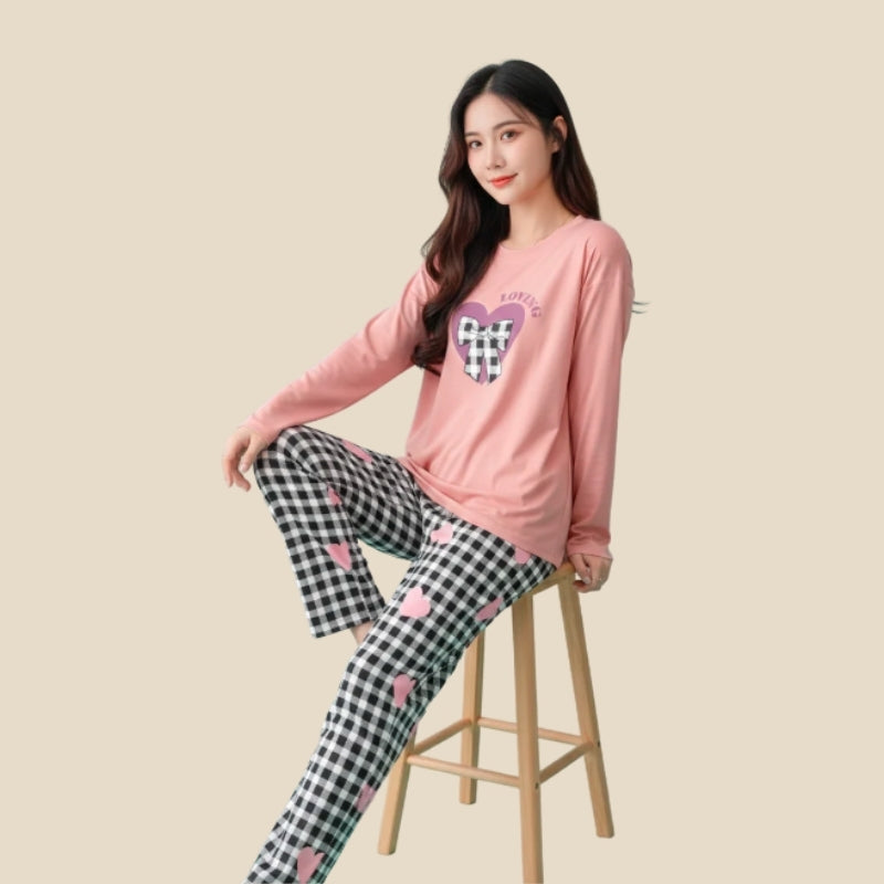 Coral Gingham