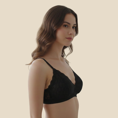 Onyx Lace Bralette