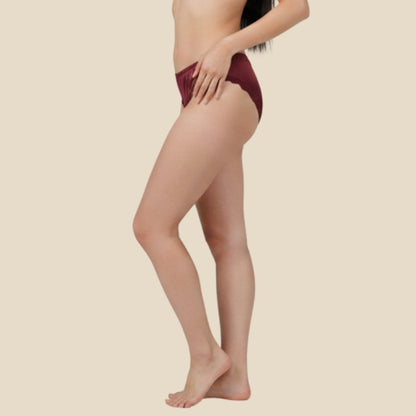 Pearl Satin-Maroon