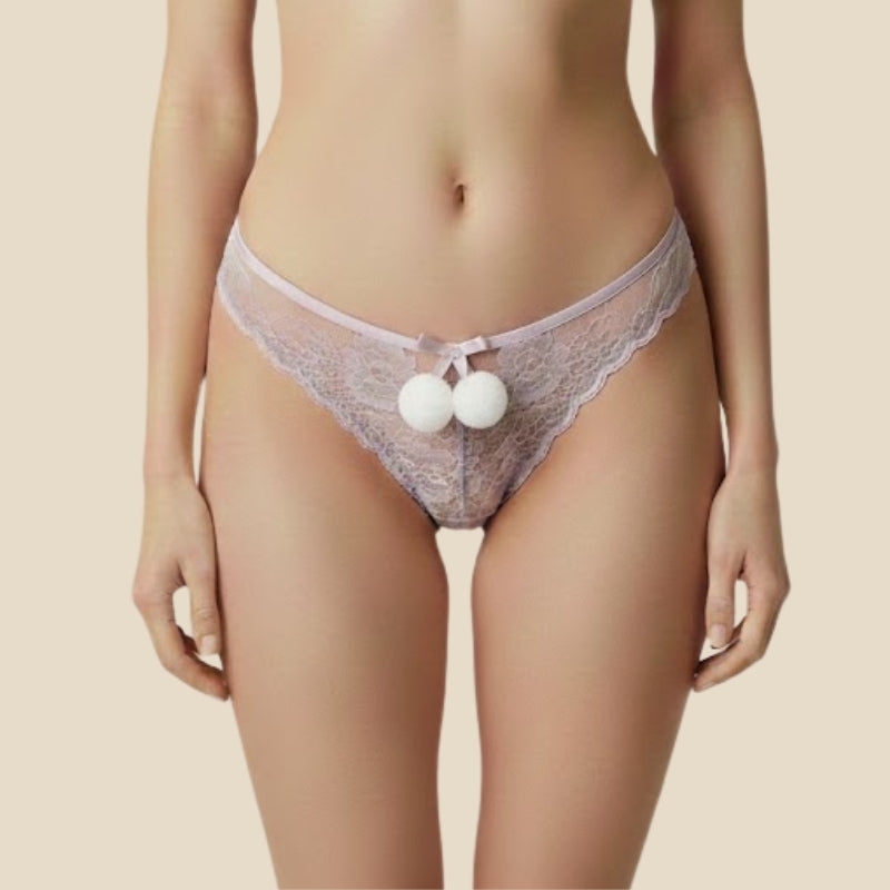 Pom-Pom Lace-  Light Purple