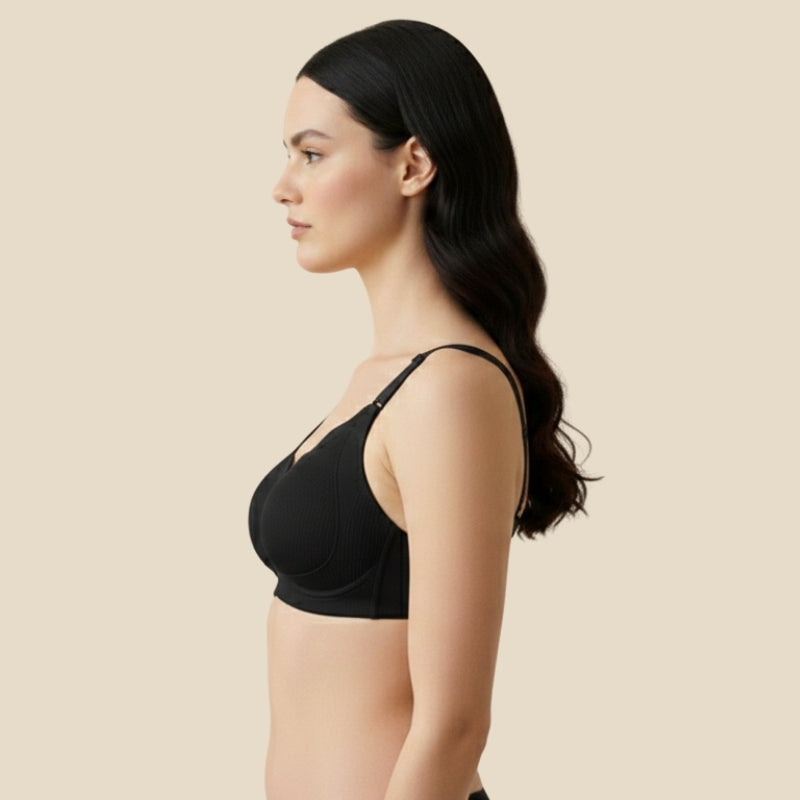 Ribbed Seamless - BLACK