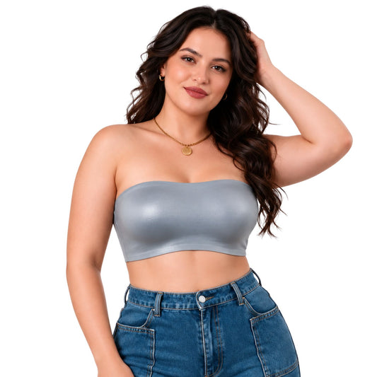 Sleek Freedom-Blue  (2 in 1 Strapless + Invisible Straps Separate)