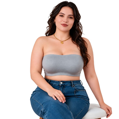 Sleek Freedom-Blue  (2 in 1 Strapless + Invisible Straps Separate)