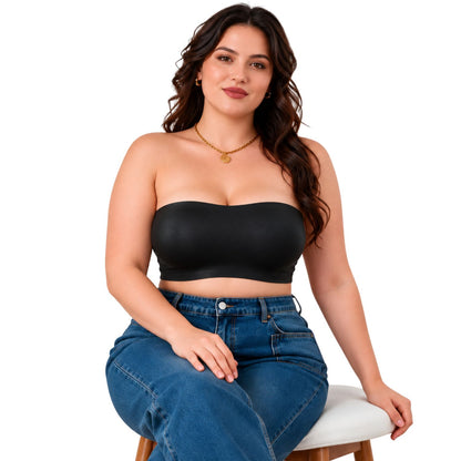 Aura Seamless Tube  (2 in 1 Strapless + Invisible Straps Separate)