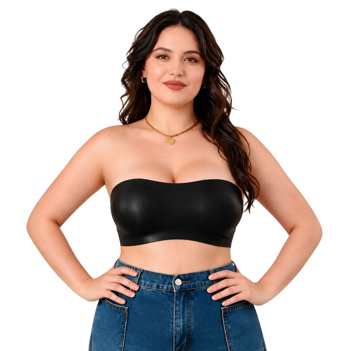 Aura Seamless Tube  (2 in 1 Strapless + Invisible Straps Separate)