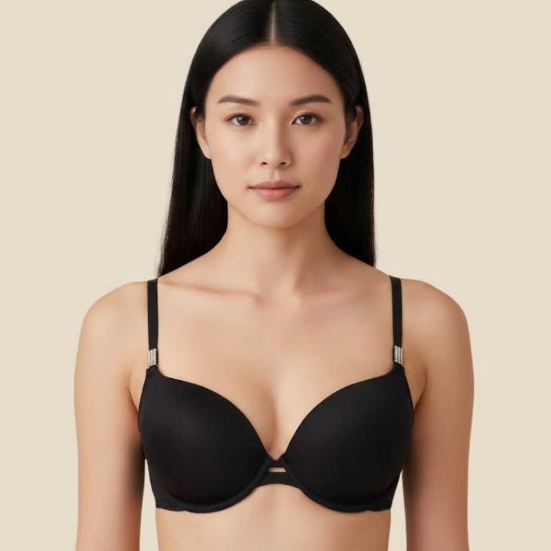 Comfort Shirt Bra- Black