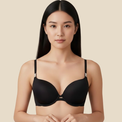 Comfort Shirt Bra- Black