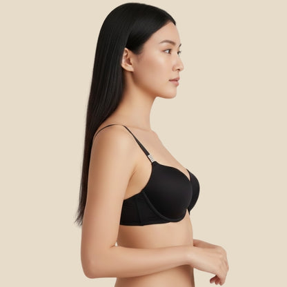 Comfort Shirt Bra- Black